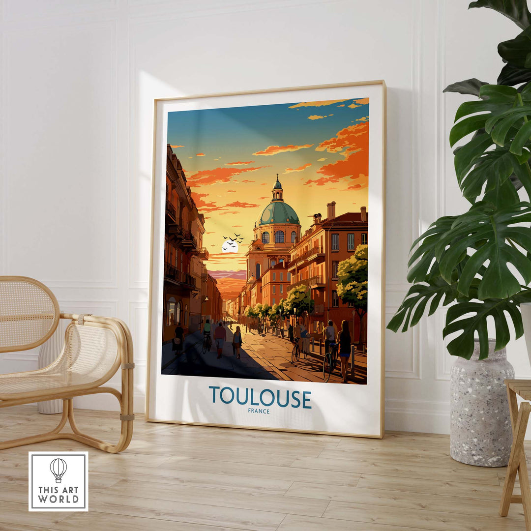 Toulouse Print