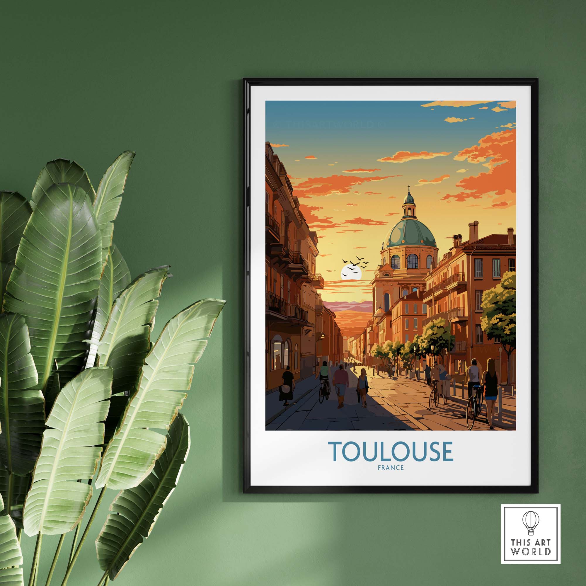 Toulouse Print