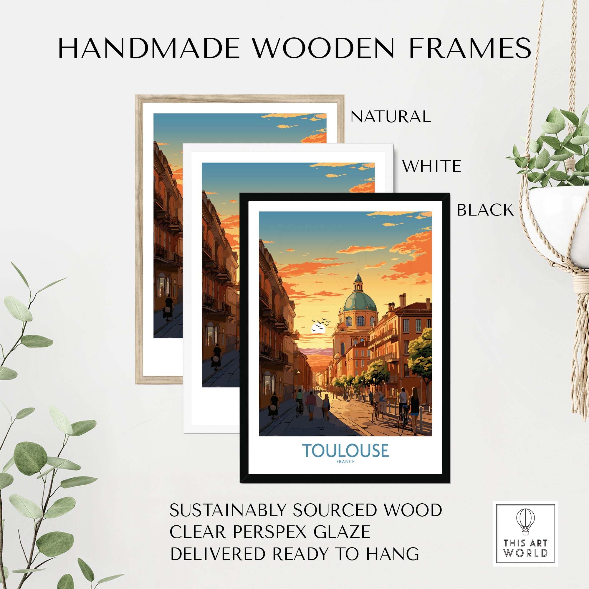 Toulouse Print