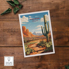 Tucson Arizona Print