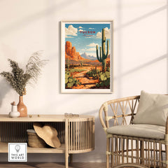 Tucson Arizona Print