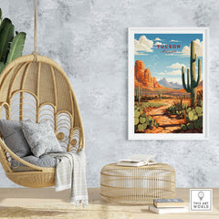 Tucson Arizona Print