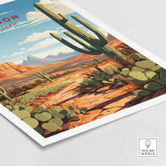 Tucson Arizona Print
