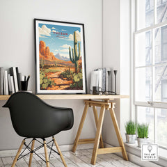 Tucson Arizona Print