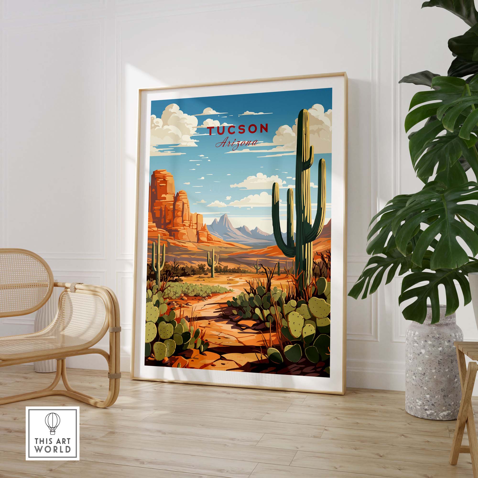 Tucson Arizona Print