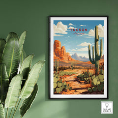 Tucson Arizona Print