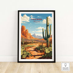 Tucson Arizona Print