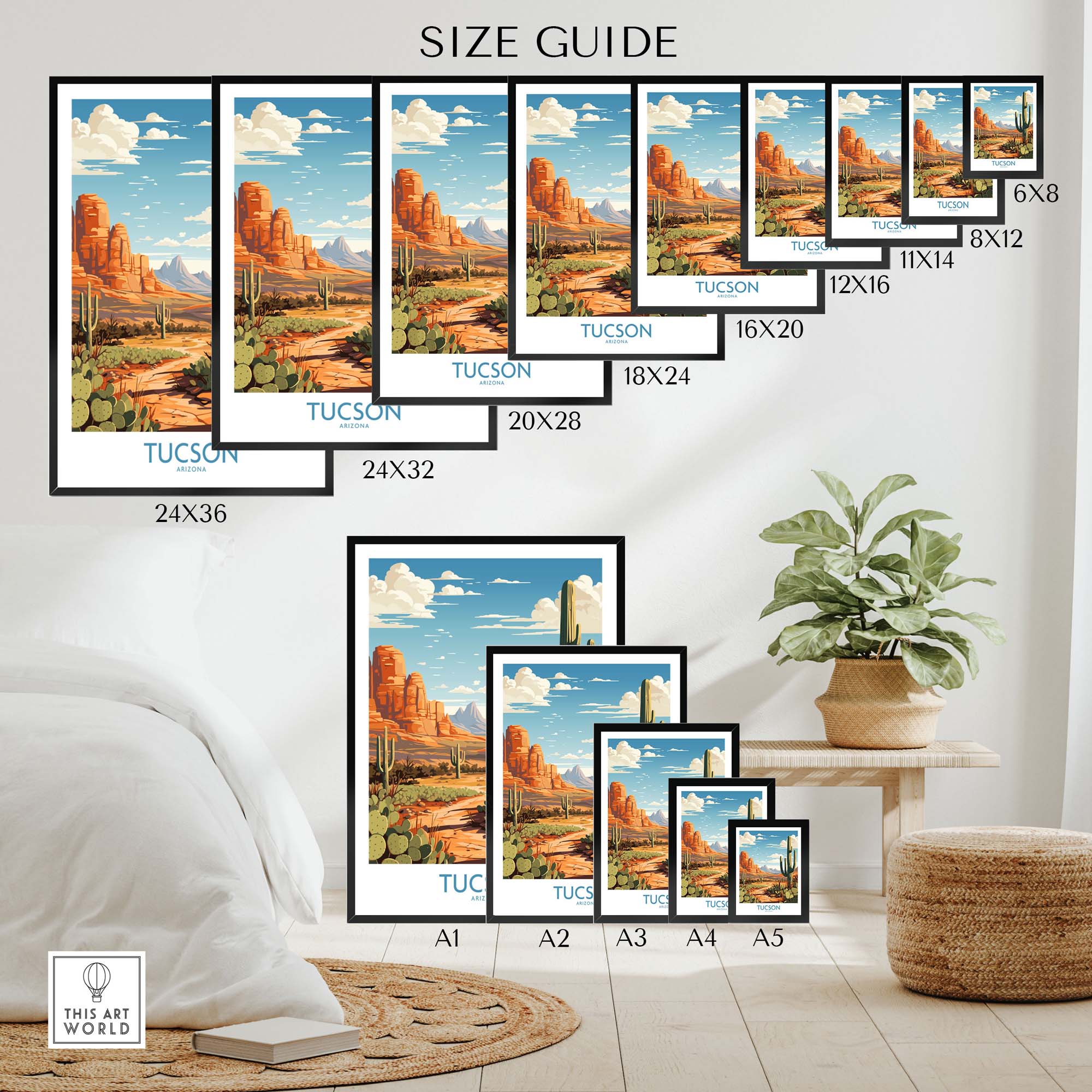 Tucson Arizona Wall Art