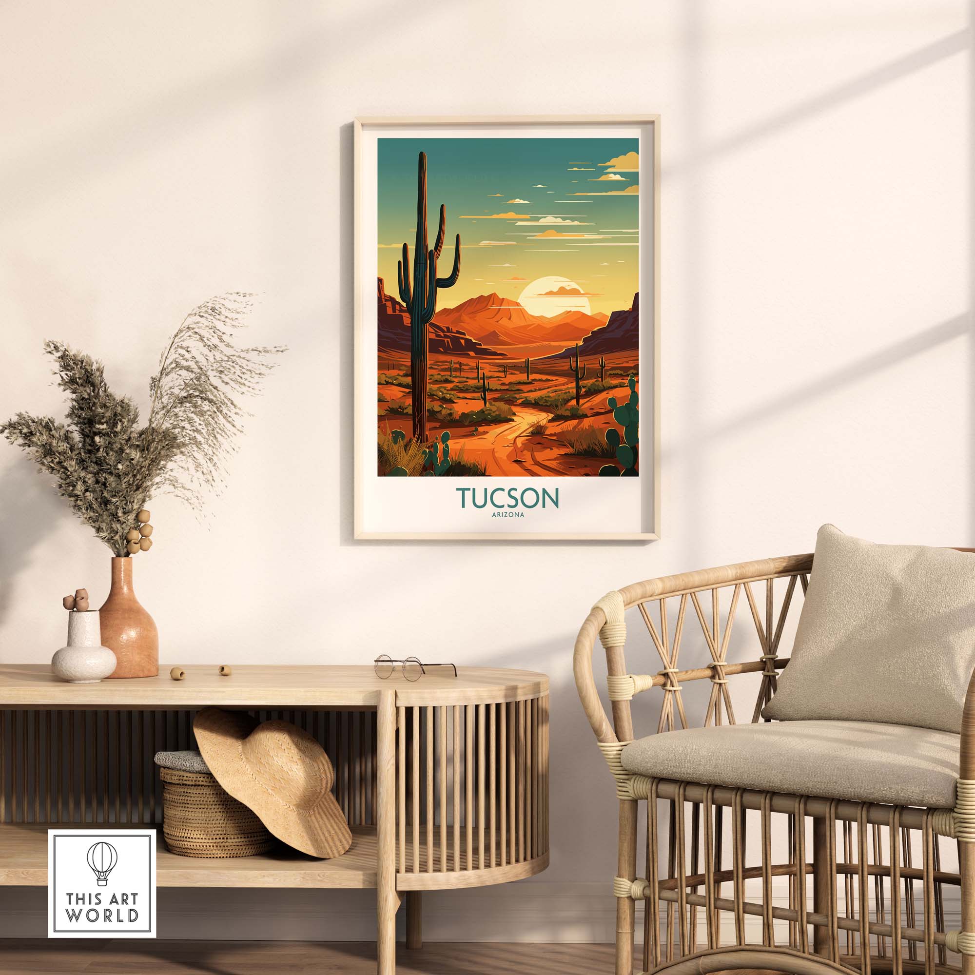 Tucson Art Print