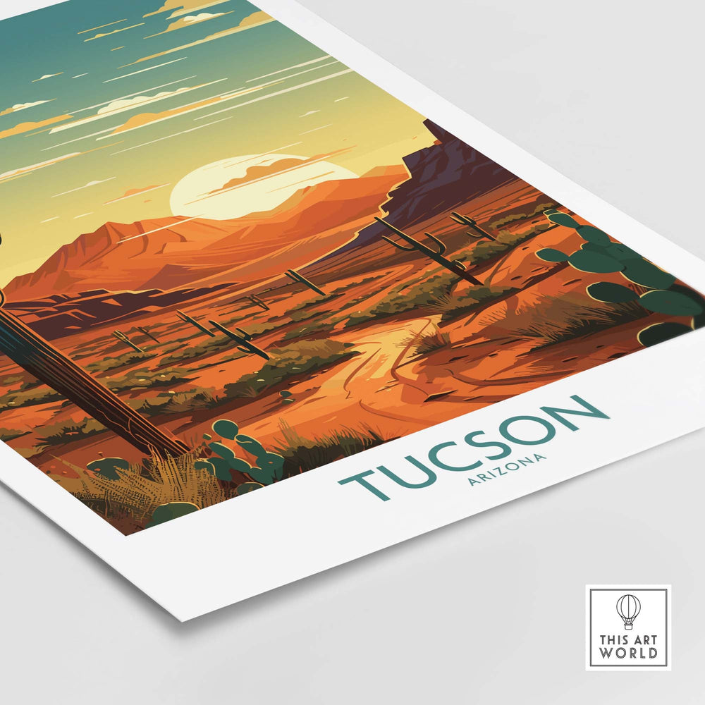 Tucson Art Print