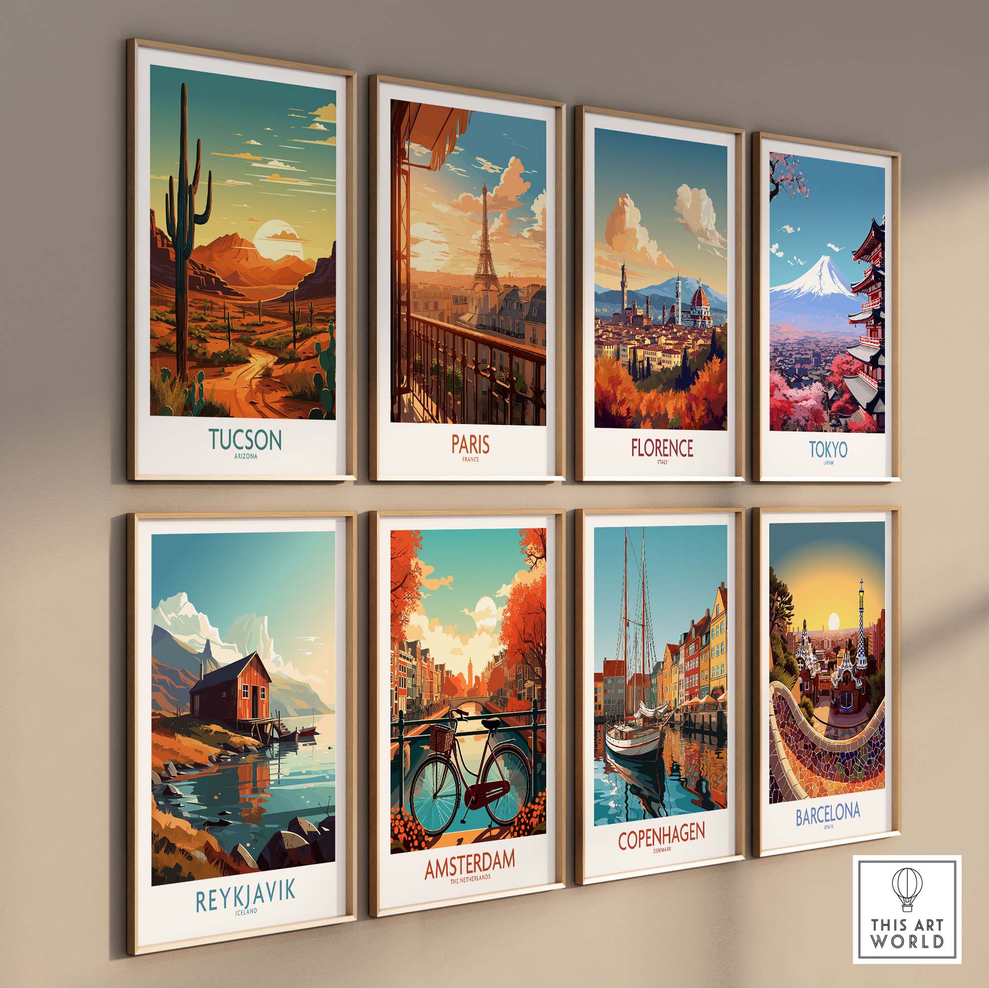 Tucson Art Print