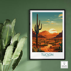 Tucson Art Print