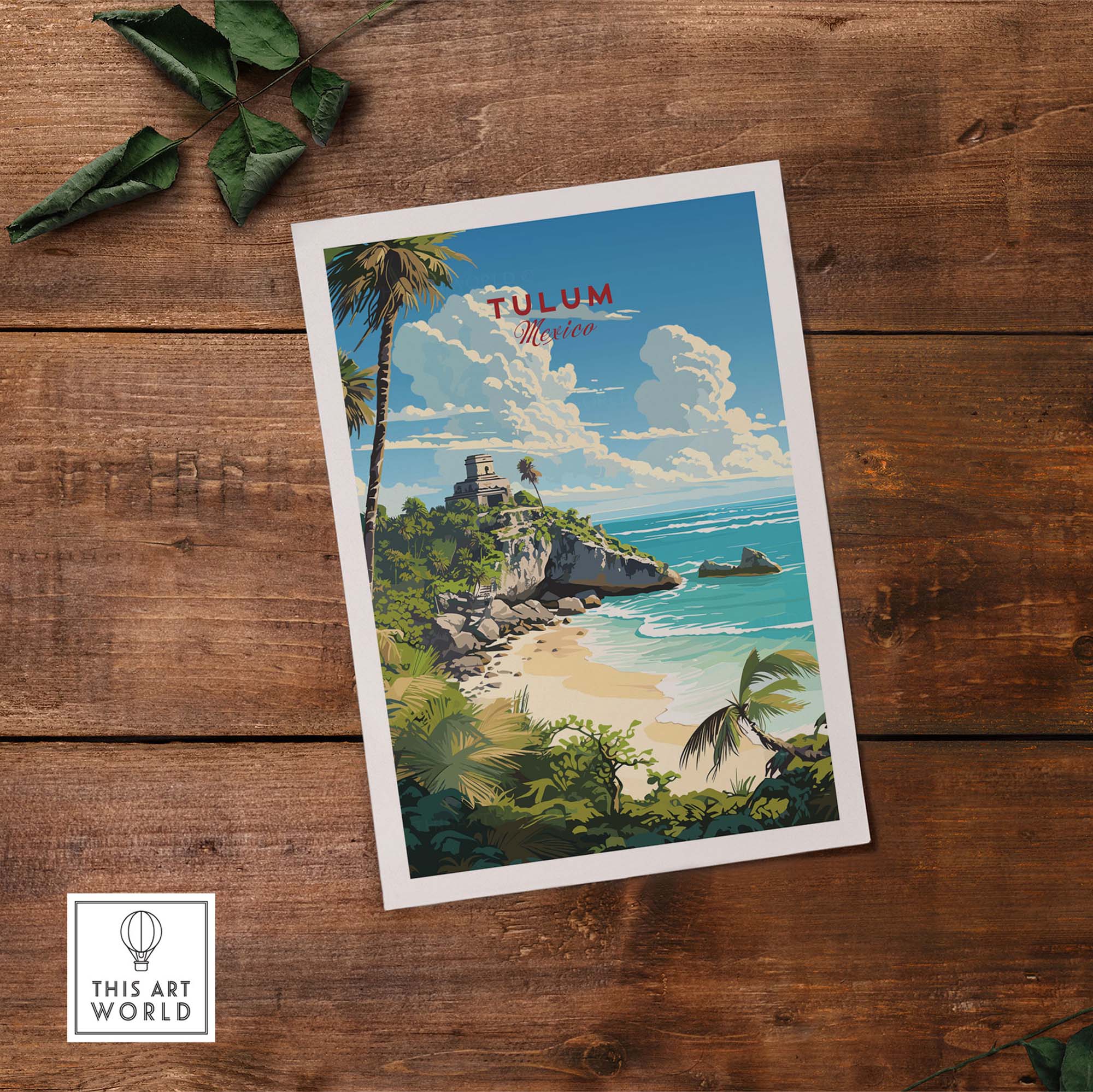 Tulum Print