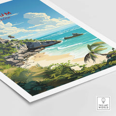 Tulum Print