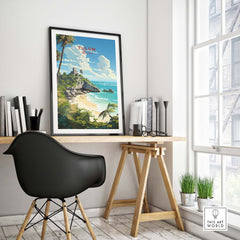 Tulum Print