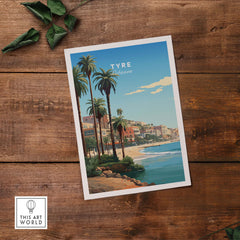 Tyre Lebanon Poster