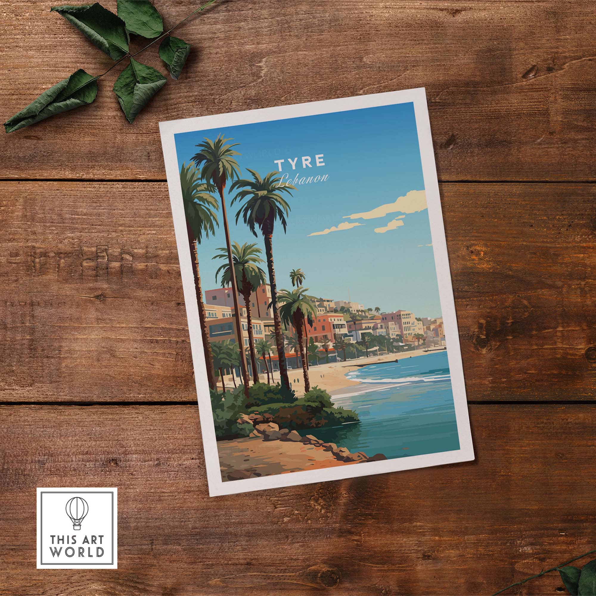 Tyre Lebanon Poster