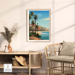 Tyre Lebanon Poster