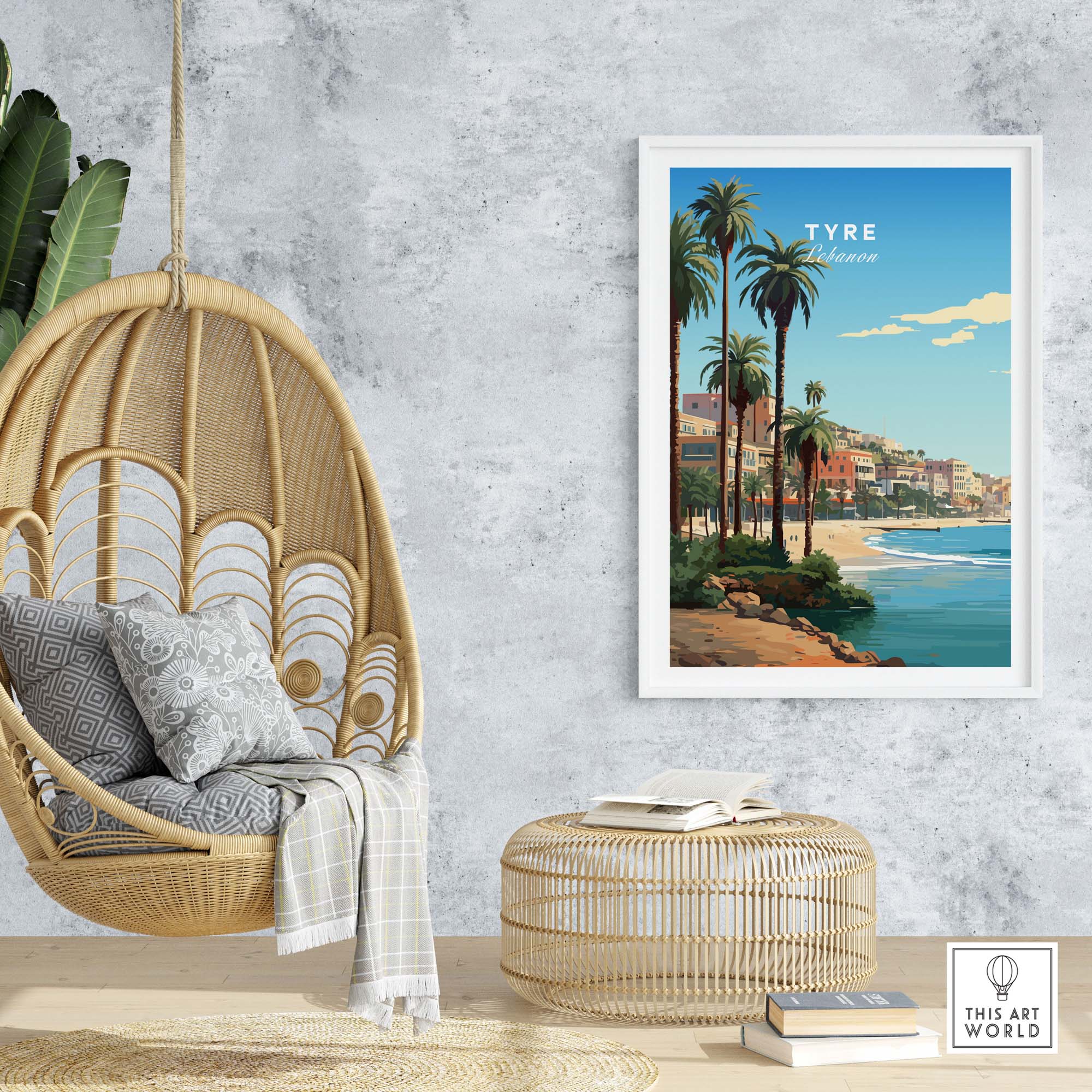 Tyre Lebanon Poster