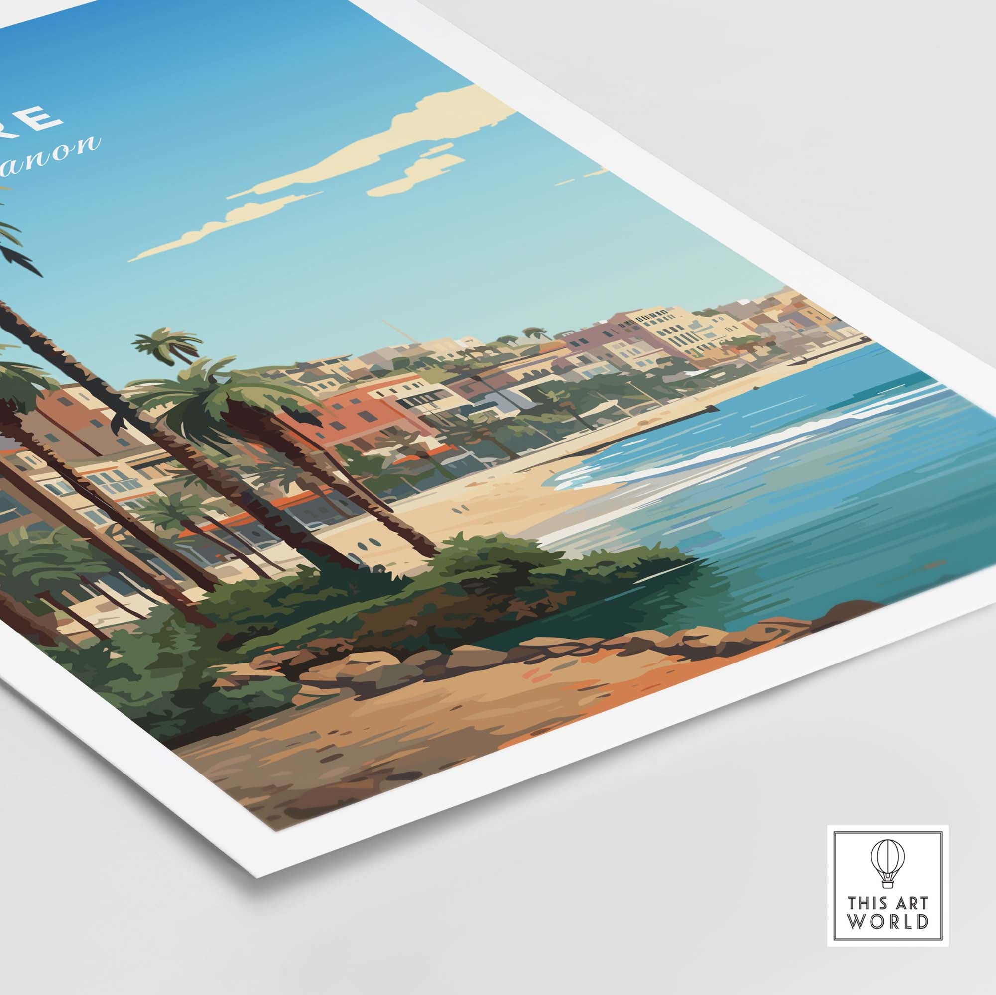Tyre Lebanon Poster