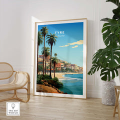 Tyre Lebanon Poster