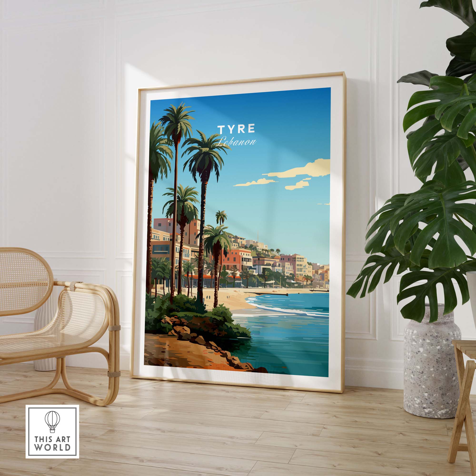 Tyre Lebanon Poster