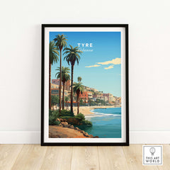 Tyre Lebanon Poster