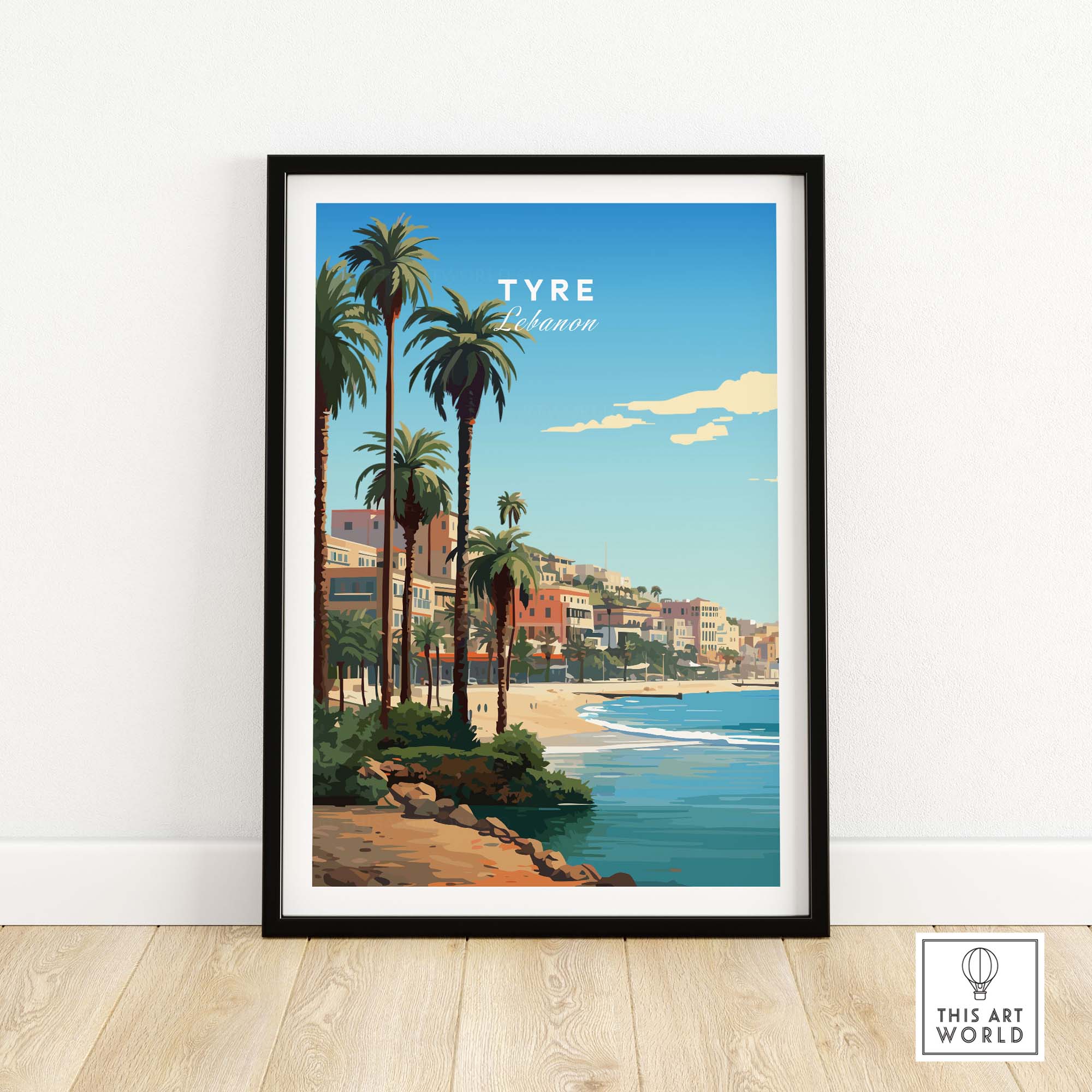 Tyre Lebanon Poster