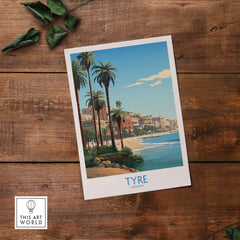 Tyre Lebanon Wall Art Print