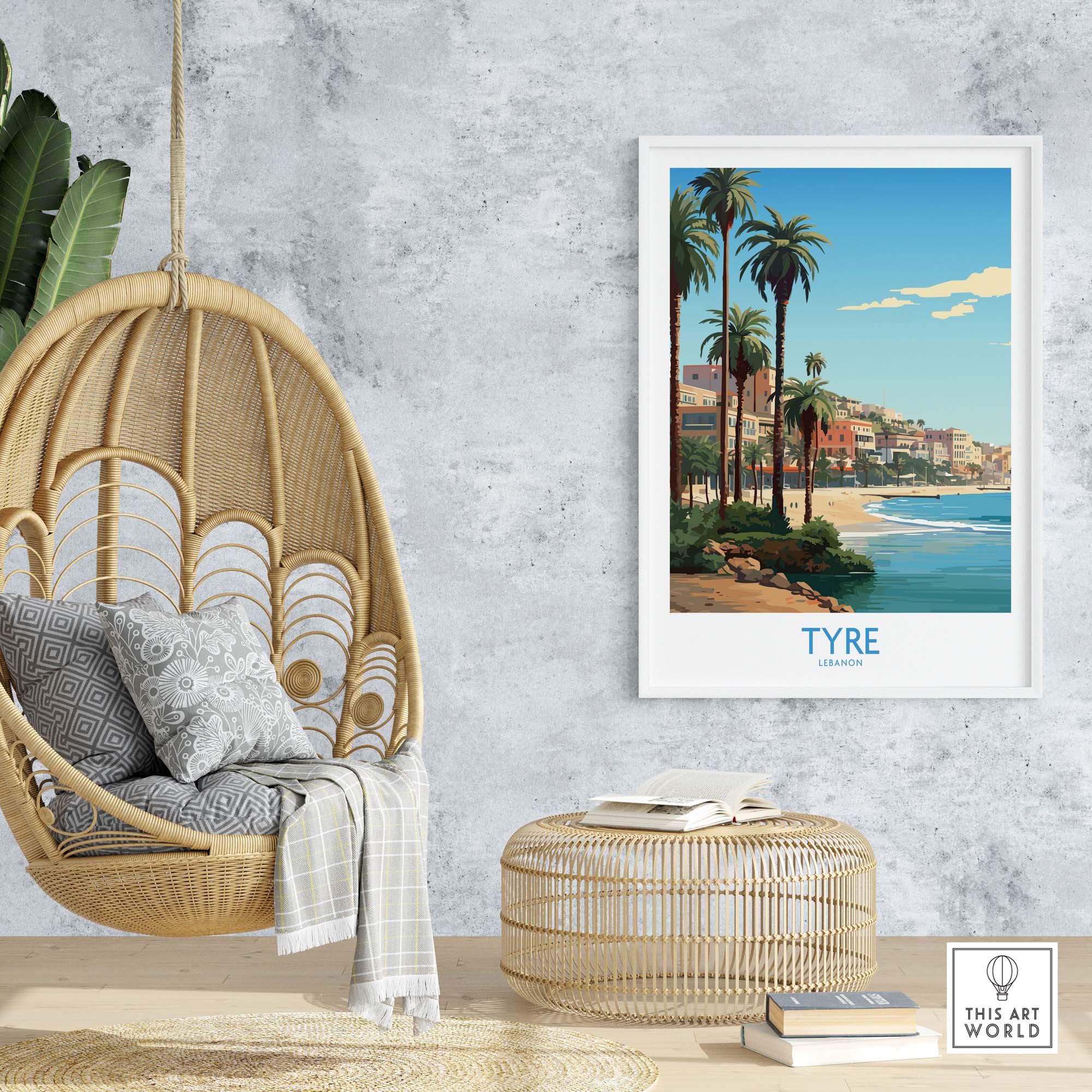 Tyre Lebanon Wall Art Print