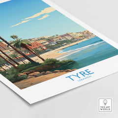 Tyre Lebanon Wall Art Print