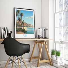 Tyre Lebanon Wall Art Print