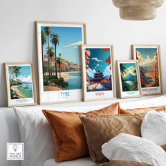Tyre Lebanon Wall Art Print