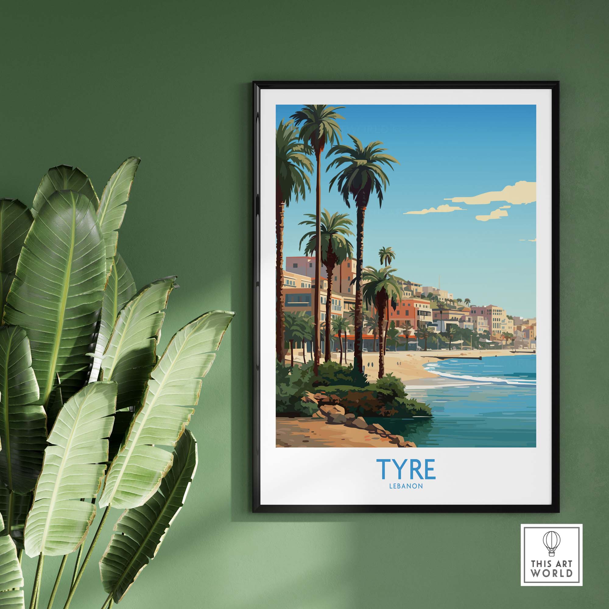 Tyre Lebanon Wall Art Print