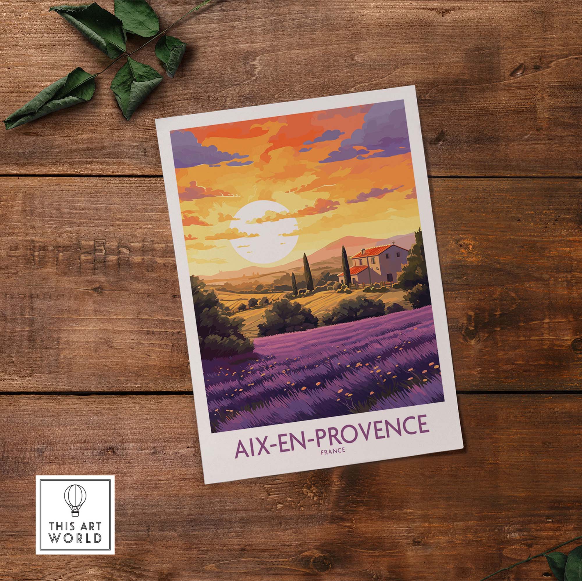 Aix-en-Provence Art Print