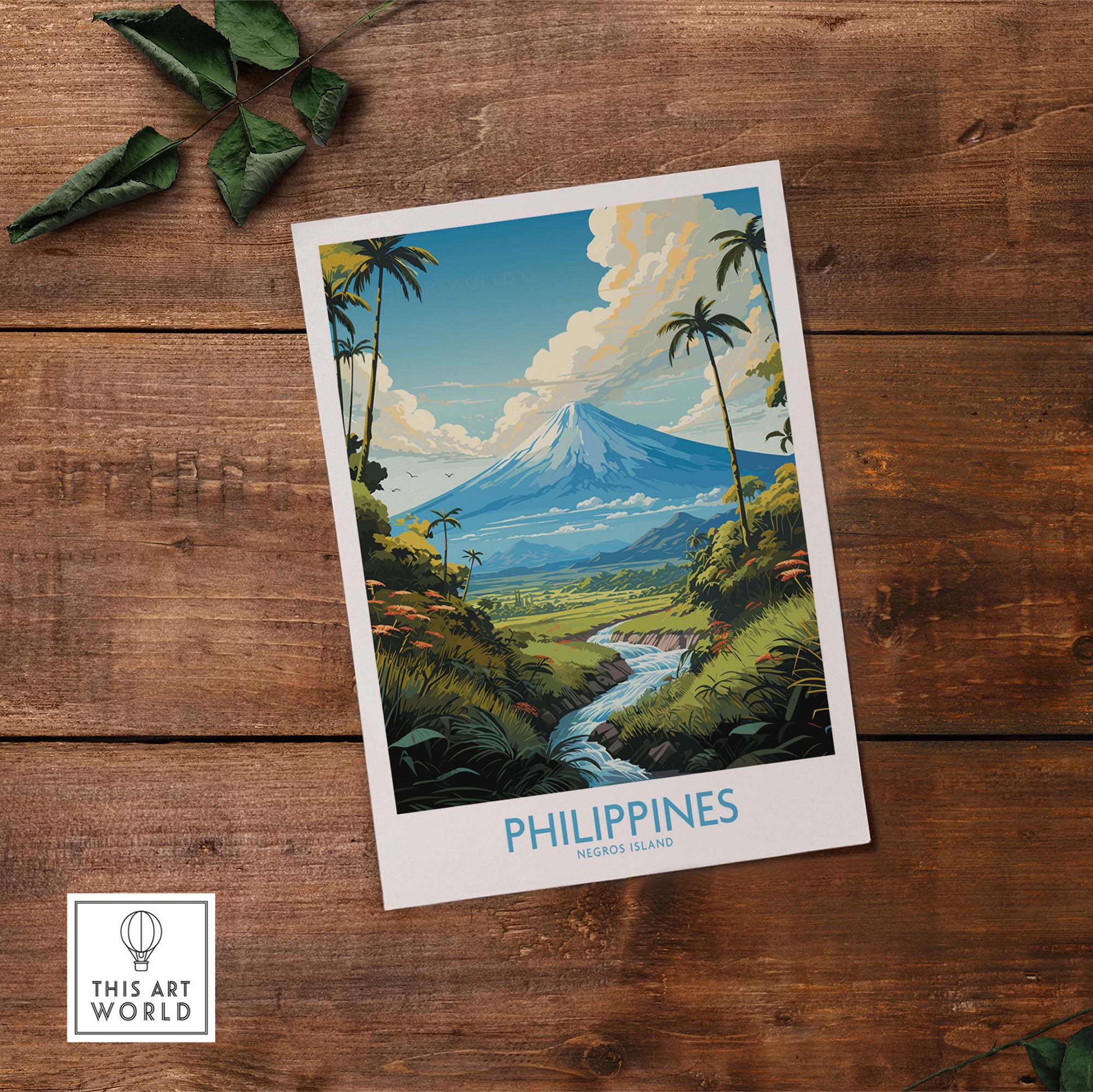 Negros Island Philippines Print