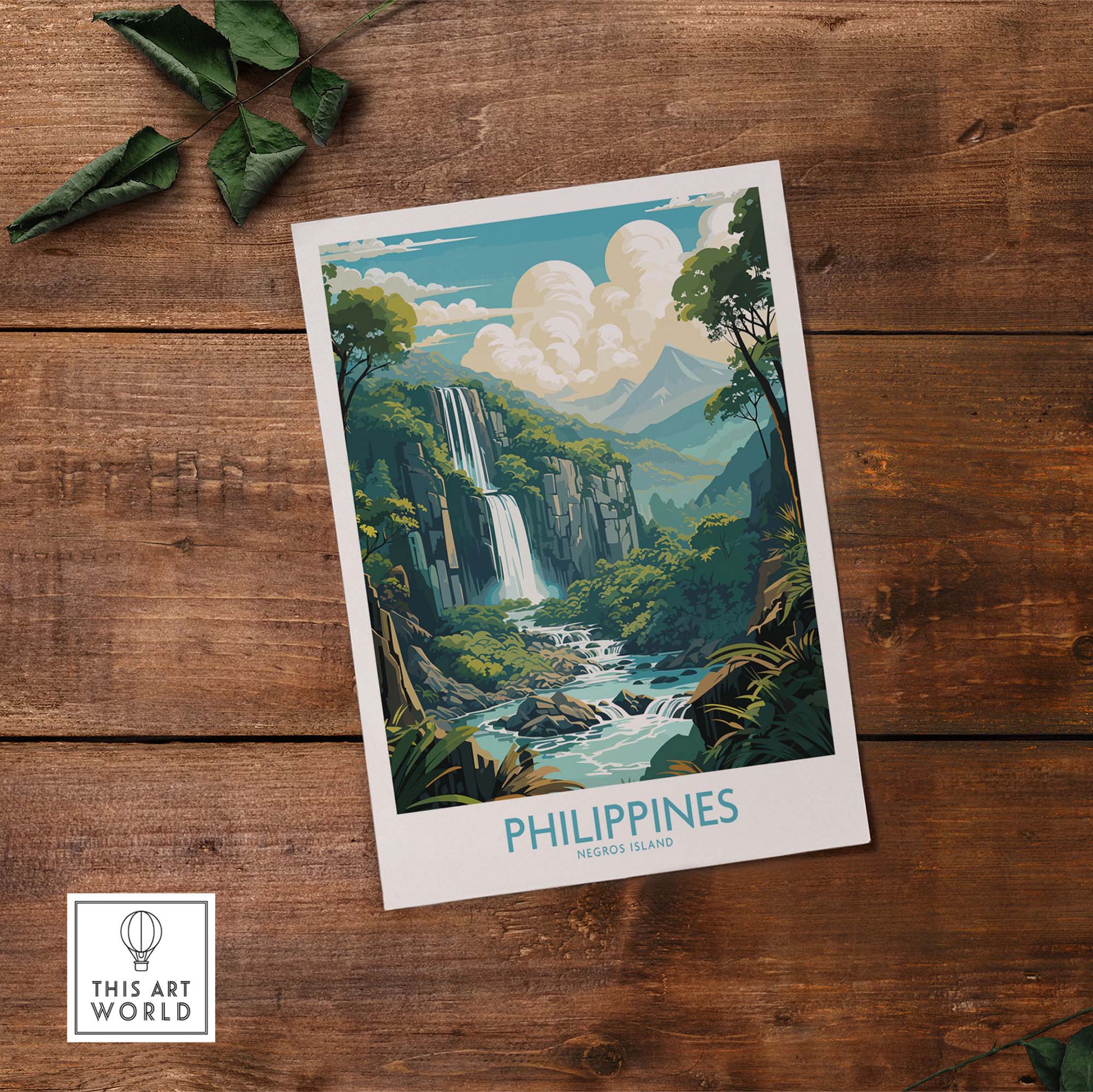 Philippines Negros Island Poster