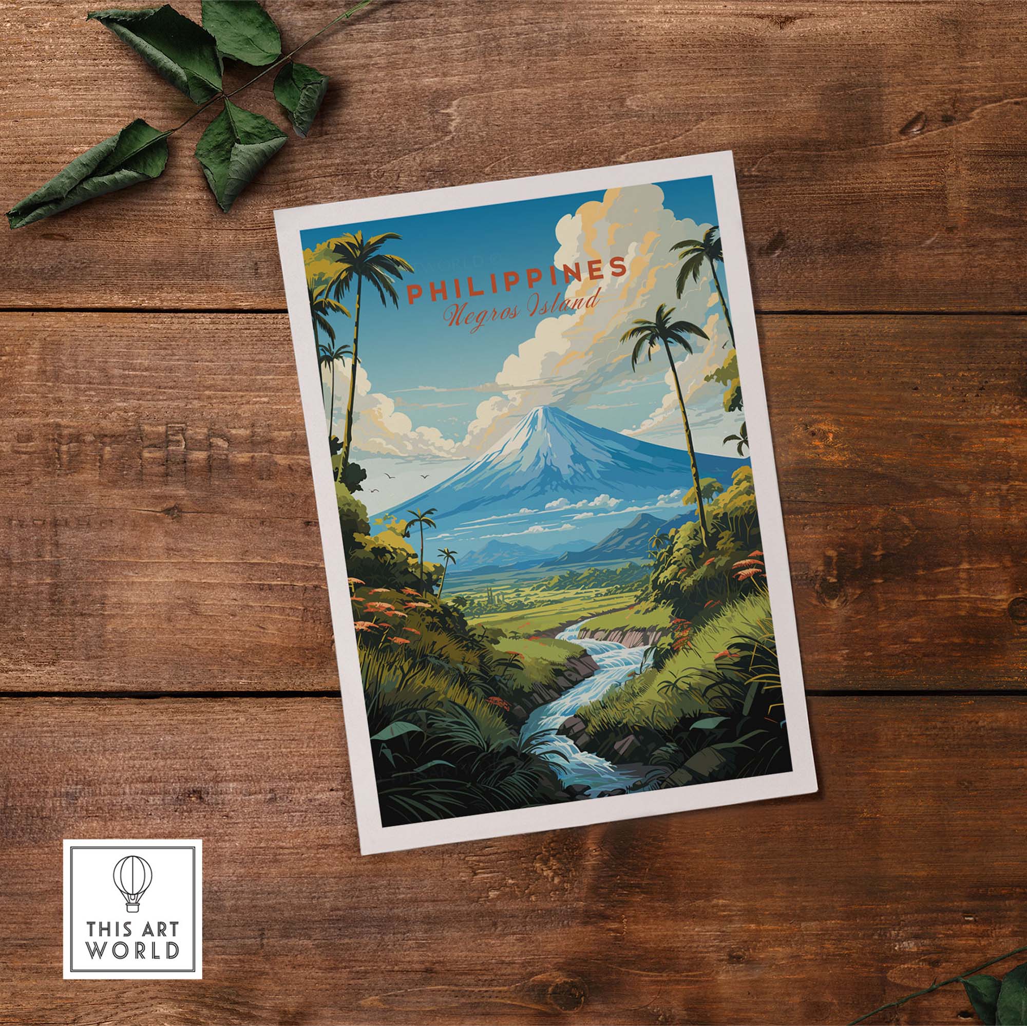 Negros Island Philippines Poster