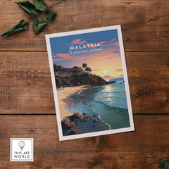 Perhentian Islands Malaysia Poster