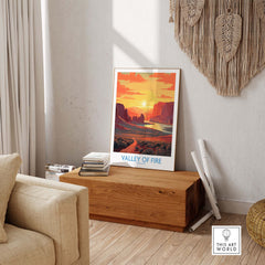 Valley of Fire State Park Poster