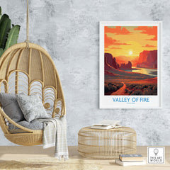 Valley of Fire State Park Poster