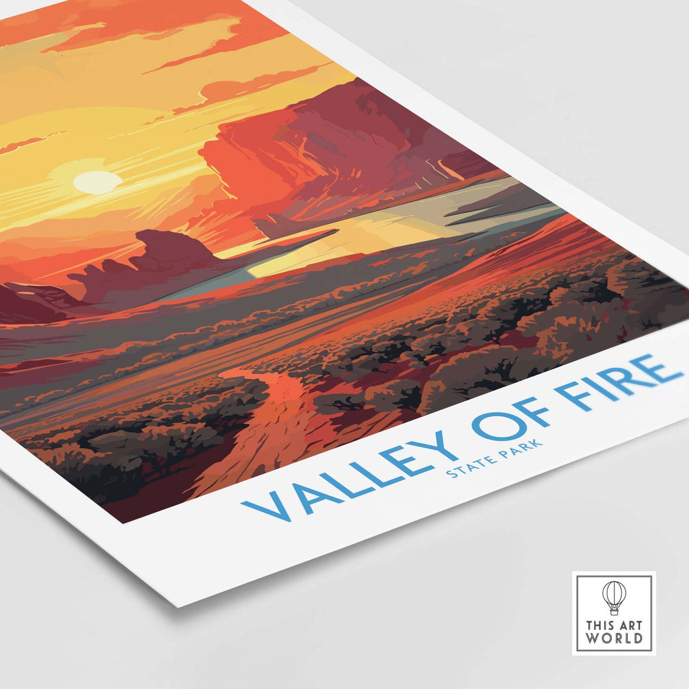 Valley of Fire State Park Poster