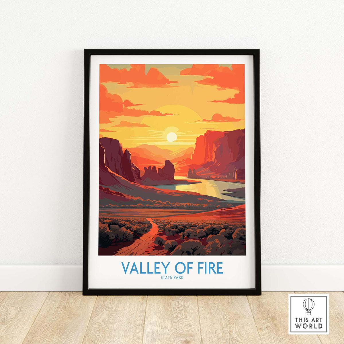 Valley of Fire State Park Poster