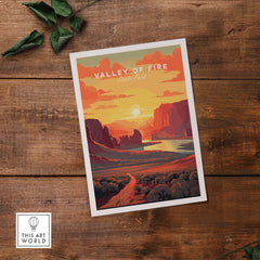 Valley of Fire State Park Print