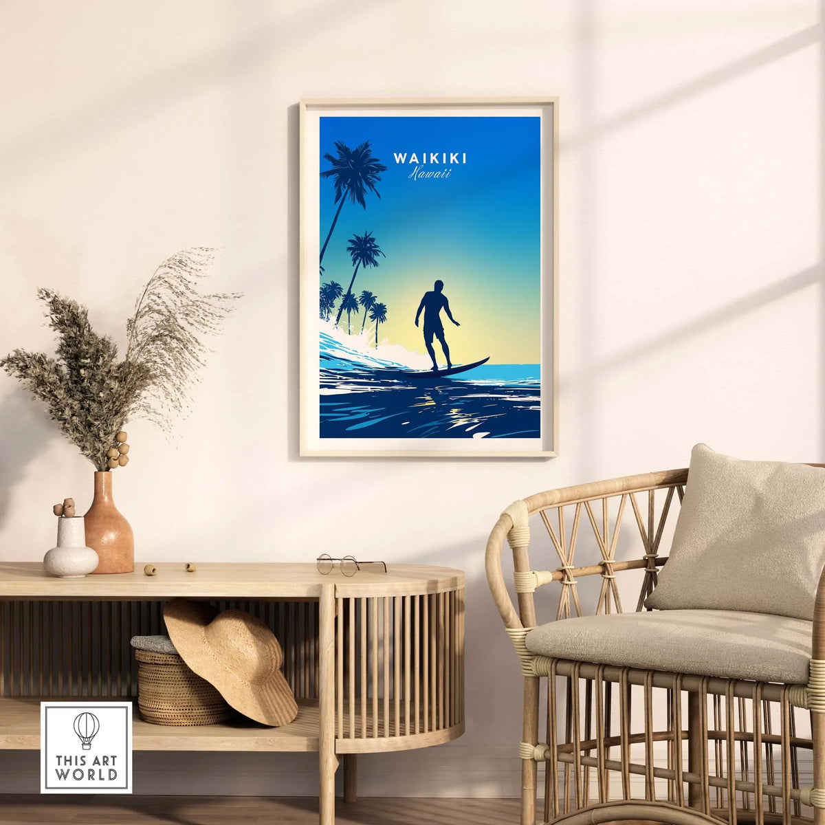 Waikiki Art Print