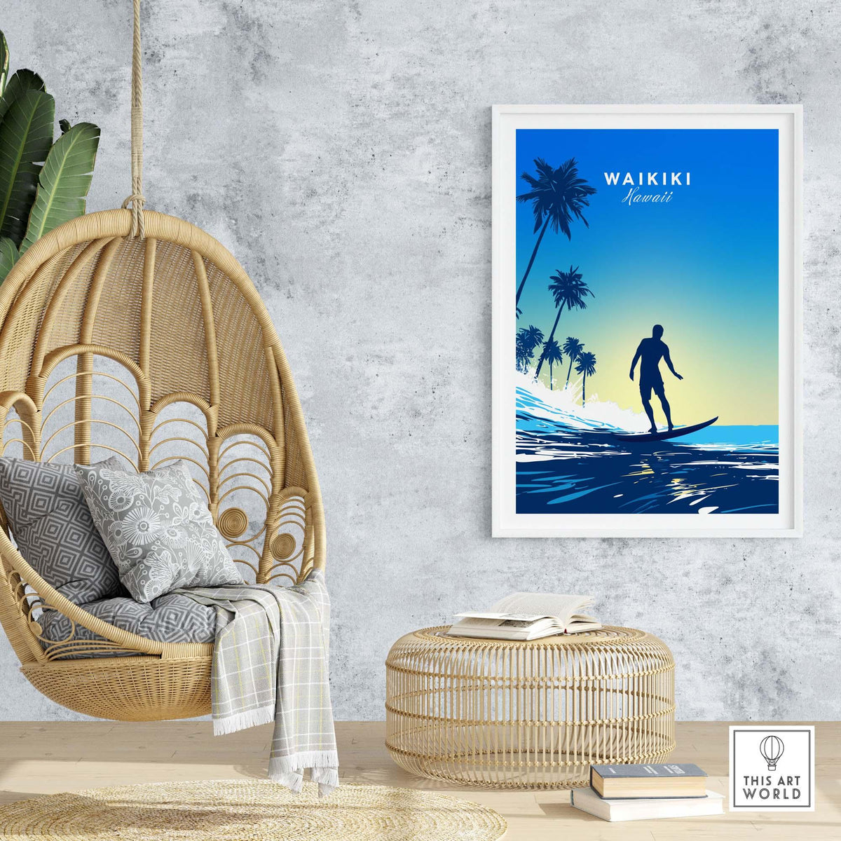 Waikiki Art Print