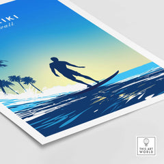 Waikiki Art Print