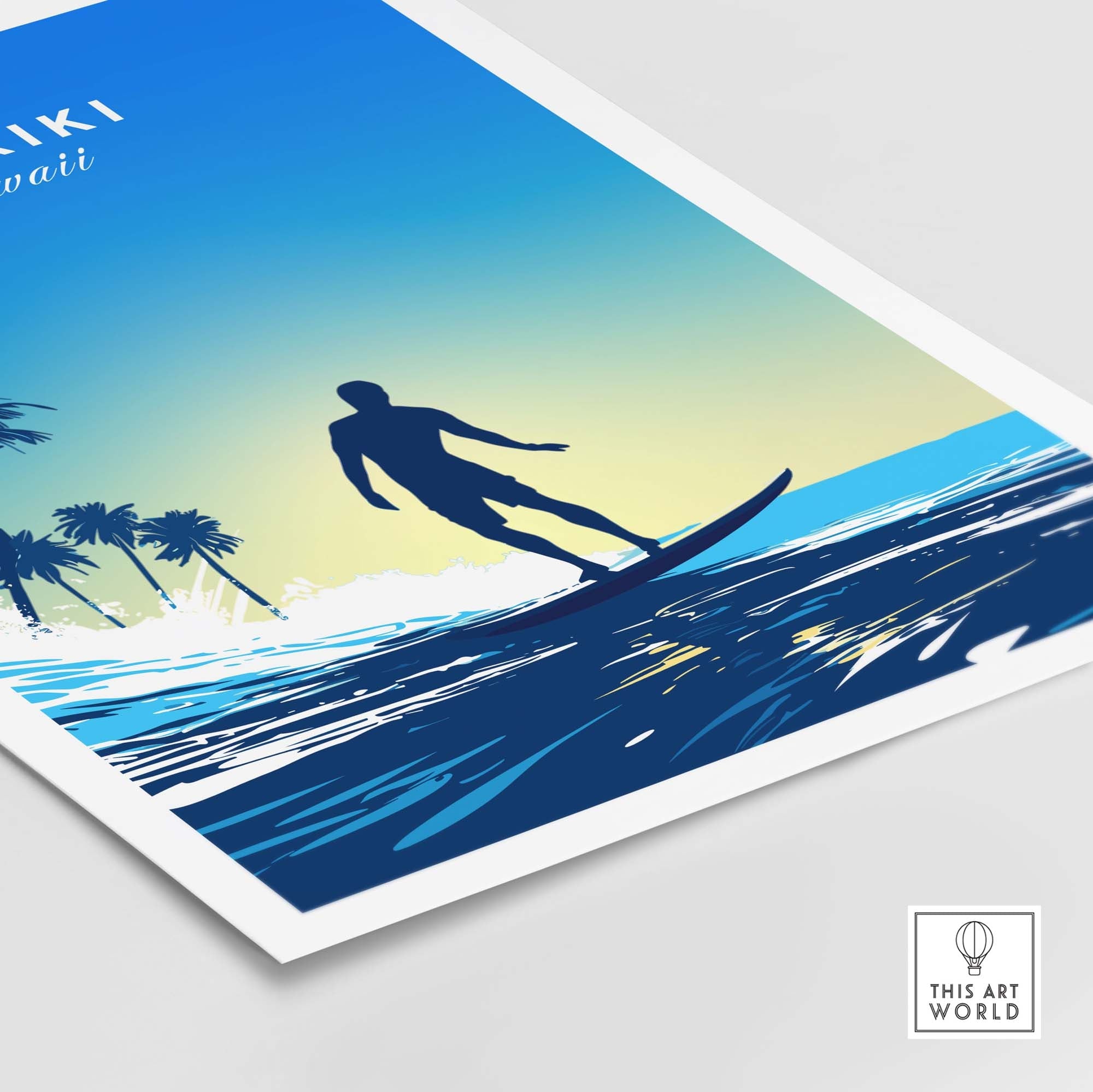 Waikiki Art Print