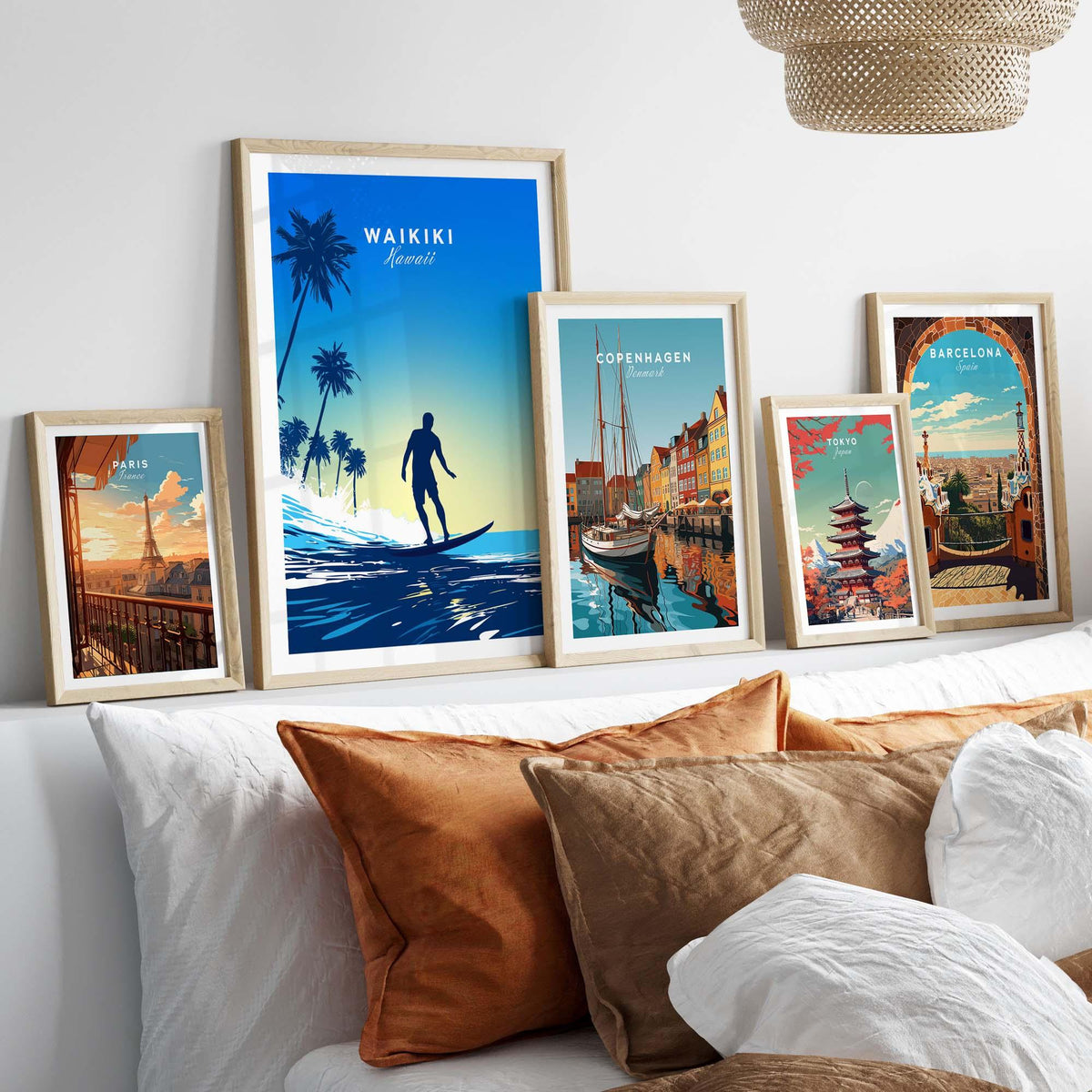 Waikiki Art Print