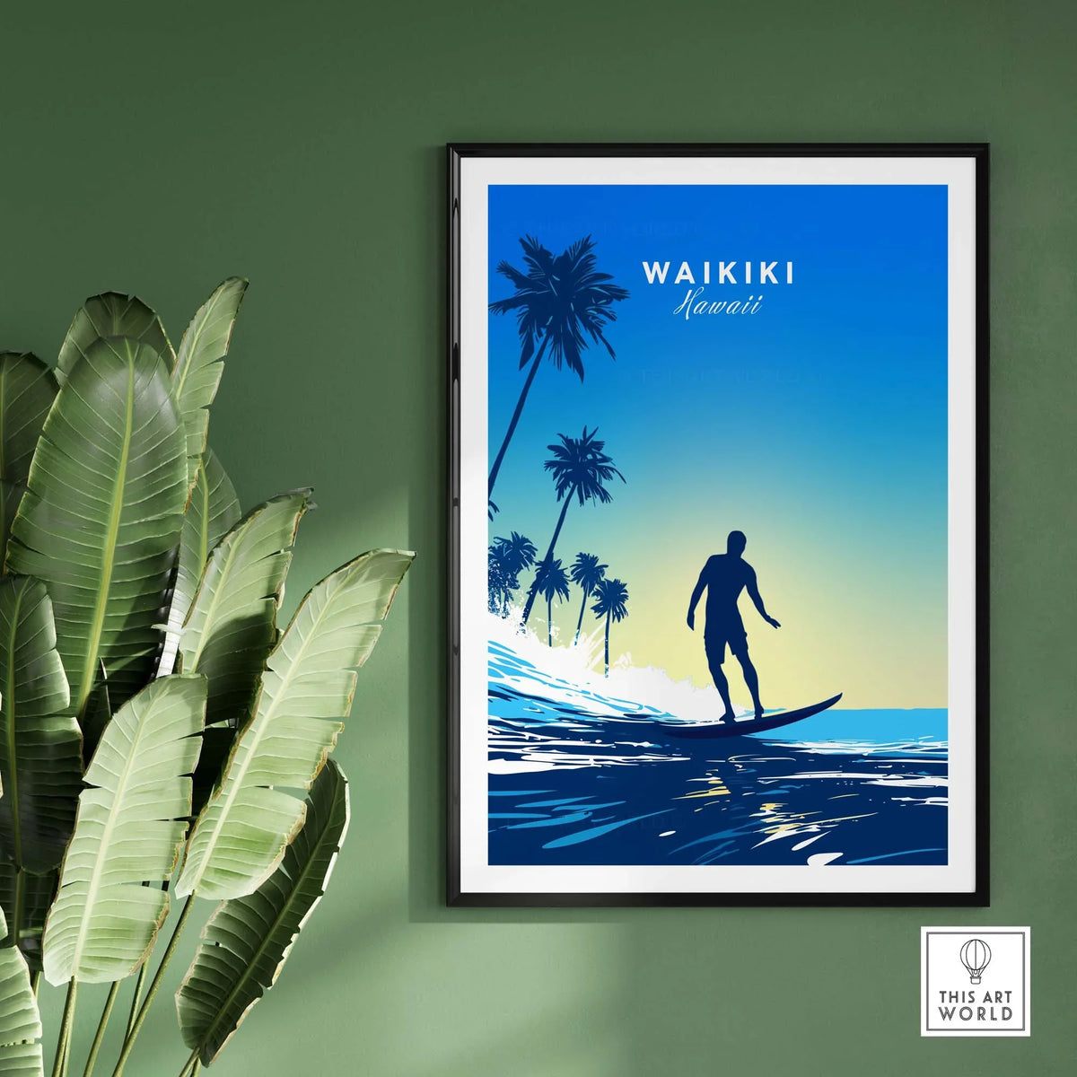 Waikiki Art Print